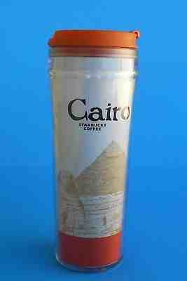 Starbucks Cairo Travel Tumbler Coffee Mug w Lid Global Icon Series Giza  Egypt  - Sold on eBay Dec, 26th 2018 for $23.99