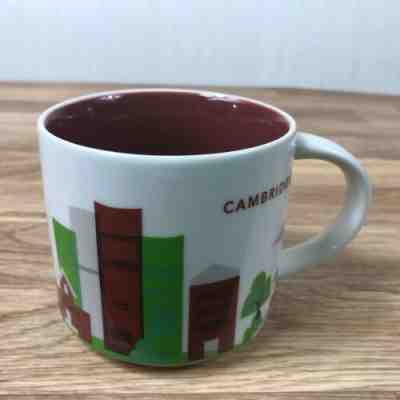 Starbucks 14oz coffee mug cup You are here collection Cambridge - Sold on eBay Jan, 20th 2019 for $23.50