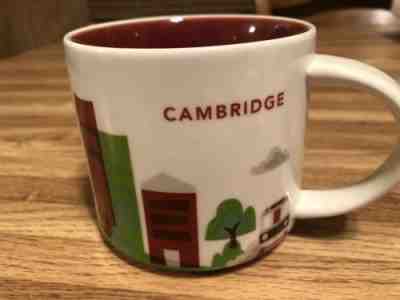Starbucks You Are Here Collection Mug - CAMBRIDGE Massachusetts  - Sold on eBay Jan, 18th 2019 for $9.99