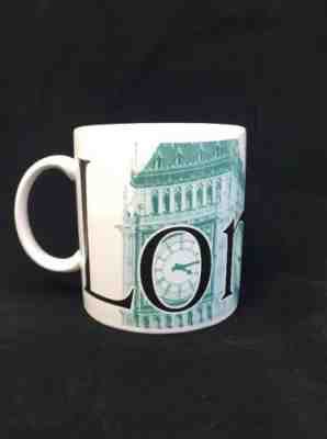 Starbucks 1994 LONDON City Mug Collector Series Big Ben Large 20 Oz Unused - Sold on eBay Feb, 4th 2019 for $12.99
