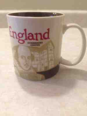 Starbucks England Icon Mug Shakespeare 2012 NWT - Sold on eBay Feb, 8th 2019 for $20.00