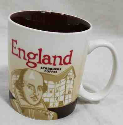 Starbucks Mug Shakespeare's England Dover Cliffs Cup 2014 - Sold on eBay Dec, 23rd 2018 for $17.00