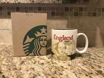 Starbucks Coffee Collector Series - England - 16 Oz - 2010 - Shakespeare - Sold on eBay Dec, 17th 2018 for $15.00