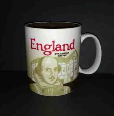 Starbucks Coffee England 2012 Cup Mug 16 oz Shakespeare Dover Cliffs Collectible - Sold on eBay Dec, 11th 2018 for $5.50