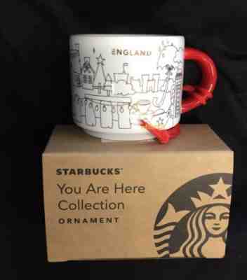 Starbucks England YAH Ornament Demi 2018 Christmas Stonehenge You Are Here 3 oz - Sold on eBay Jan, 4th 2019 for $44.99