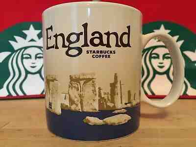 STARBUCKS GLOBAL ICON ENGLAND STONEHENGE MUG 16oz 2015 - NEW W/O SKU - Sold on eBay Dec, 17th 2018 for $80.00