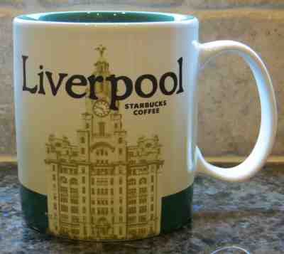 NWT Starbucks LIVERPOOL England UK Global Icon City Collector Series Mug w/SKU - Sold on eBay Dec, 9th 2018 for $44.99
