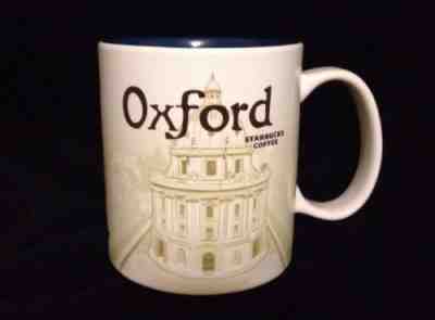 Starbucks Oxford Mug England Bodleian Radcliffe Camera Brasnose UK Coffee Cup - Sold on eBay Jan, 31st 2019 for $149.99