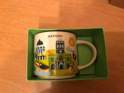 Starbucks YAH/You Are Here Oxford, England 14 oz Mugs, NIB - Sold on eBay Dec, 8th 2018 for $64.95