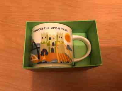 Starbucks YAH/You Are Here Newcastle Upon Tyne 14 oz Mugs, NIB - Sold on eBay Dec, 15th 2018 for $59.95