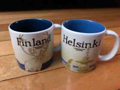 Demitasse Starbucks Coffee City Mugs 3 oz Finland & Helsinki 2014 - Sold on eBay Jan, 15th 2019 for $17.77