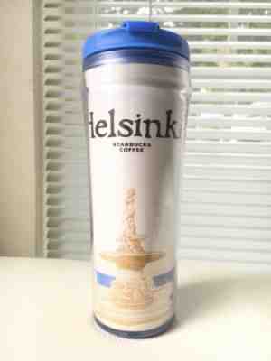 Starbucks Helsinki Global Icon 12oz Travel Tumbler,  New W/ SKU - Sold on eBay Nov, 23rd 2018 for $7.99