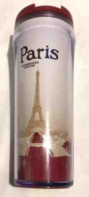 STARBUCKS PARIS Eiffel Tower To Go Travel Tumbler with Lid 12 oz NWT - Sold on eBay Jan, 22nd 2019 for $32.99