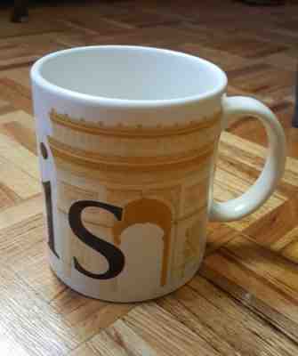 Starbucks Paris 2002 City Mugs 16 oz collector series Arc de Triomphe cup - Sold on eBay Jan, 14th 2019 for $18.00