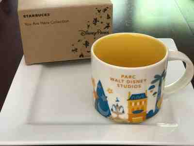 STARBUCKS ~ Disneyland Paris PARC Walt Disney Studios ~ You Are Here Mug ~ NEW - Sold on eBay Dec, 12th 2018 for $33.53