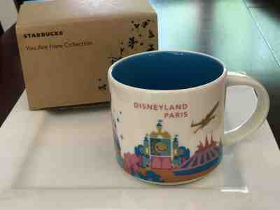 STARBUCKS ~ Disneyland Paris ~ You Are Here Icon Mug ~ YAH 14 Oz Disney NEW - Sold on eBay Dec, 12th 2018 for $37.52