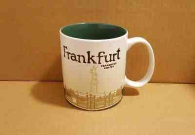 BRAND NEW Starbucks Frankfurt Icon Mug Fountain Justice City Mug - Sold on eBay Feb, 3rd 2019 for $29.99