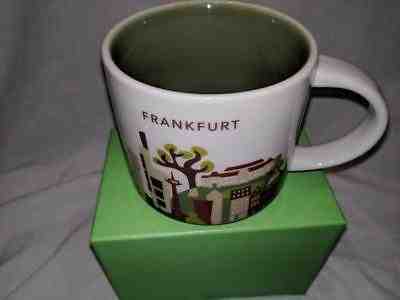 Starbucks Frankfurt Coffee Cup Mug You Are Here, YAH, 14 fl oz, NIB - Sold on eBay Jan, 29th 2019 for $36.95