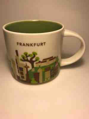 Starbucks Coffee YAH Mug FRANKFURT GERMANY You Are Here Cup 14 oz NWT - RARE! - Sold on eBay Jan, 16th 2019 for $24.75