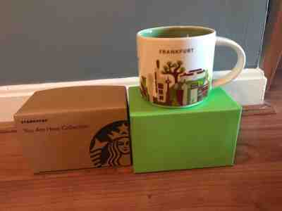 Starbucks Coffee 14oz  Frankfurt Germany mug YAH YOU ARE HERE 2018 Cup NWT - Sold on eBay Jan, 10th 2019 for $32.99