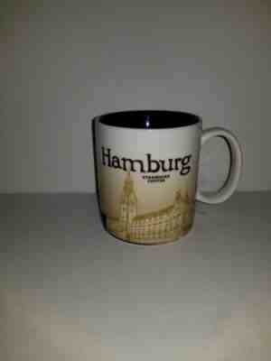 Starbucks Coffee Hamburg Germany 2010 Collectors Series 16 oz Coffee Mug Cup  - Sold on eBay Feb, 8th 2019 for $27.00