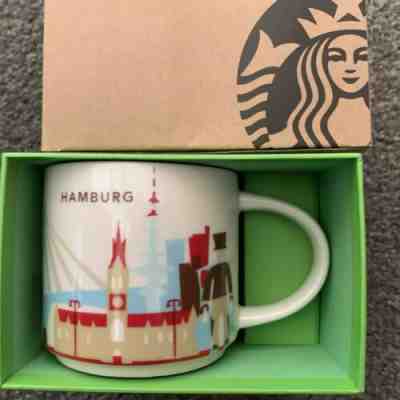 Starbucks You Are Here Hamburg Germany Mug Brand New In Box With SKU - Sold on eBay Feb, 1st 2019 for $25.00