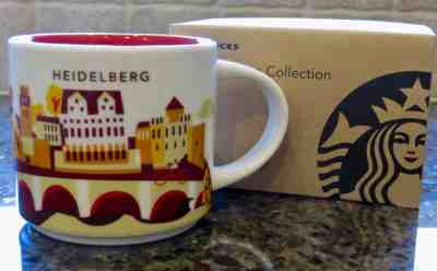 NWT Starbucks HEIDELBERG Germany You Are Here YAH Collector Series Mug with SKU - Sold on eBay Jan, 15th 2019 for $37.99