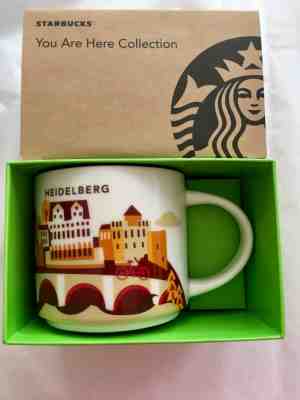 Starbucks Coffee 14oz Heidelberg  Germany  mug YAH YOU ARE HERE 2018 Cup NWT - Sold on eBay Jan, 4th 2019 for $29.95