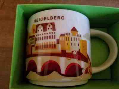 New Starbucks Heidelberg Germany You Are Here Mug in Box - Sold on eBay Dec, 19th 2018 for $32.00