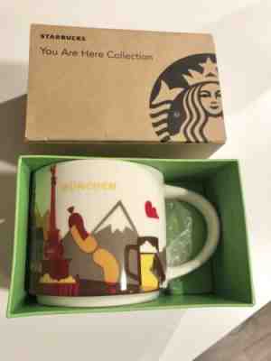 Starbucks Munchen Germany You are here Series YAH Mug Cup 14oz - Sold on eBay Feb, 13th 2019 for $36.00