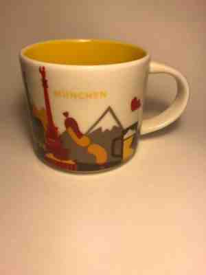 NWT Starbucks MÜNCHEN MUNCHEN (MUNICH) Germany You Are Here YAH Collector Mug  - Sold on eBay Dec, 21st 2018 for $34.25