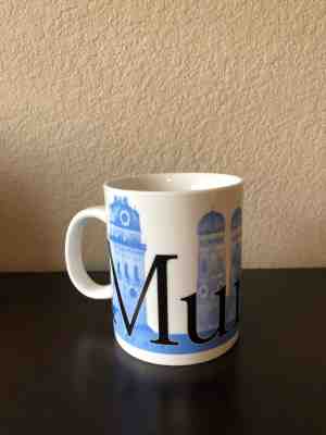 1994 STARBUCKS CITY MUG COLLECTOR SERIES MUNICH 16 oz  - Sold on eBay Jan, 14th 2019 for $17.00