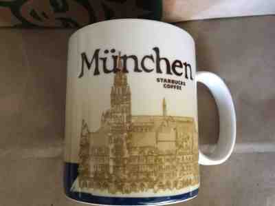 Starbucks Coffee Cup MÜNCHEN (MUNICH) GERMANY Global Series mug 2016 NWT