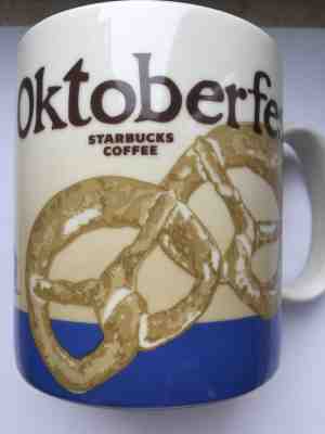 STARBUCKS MUG OKTOBERFEST MUNICH VERSION 1 2011  RARE SKU NEW 