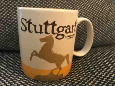Starbucks STUTTGART Germany Global Icon City Collector Series Mug 2013 - Sold on eBay Jan, 28th 2019 for $9.50