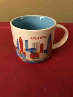 Starbucks You are Here Collectors Mug: ATLANTA 14fl Oz - Sold on eBay Feb, 10th 2019 for $9.50