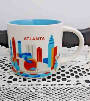 Starbucks Atlanta You Are Here Collection Ceramic 14oz Mug 2013 Skyline - Sold on eBay Feb, 4th 2019 for $35.00