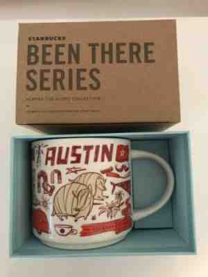 Starbucks Austin Been There Series 14 oz Collector Mug 6th St Bats Texas NIB NEW - Sold on eBay Feb, 10th 2019 for $28.00