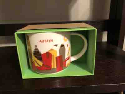 Starbucks YOU ARE HERE Austin Mug (Discontinued) - Sold on eBay Feb, 3rd 2019 for $9.20