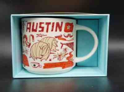 Starbucks Austin Been There Mug Music Armadillo Congress Texas Bat City New BT - Sold on eBay Jan, 29th 2019 for $33.99