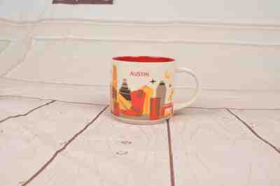 STARBUCKS YOU ARE HERE COLLECTION AUSTIN TEXAS 14OZ MUG - Sold on eBay Jan, 27th 2019 for $19.99