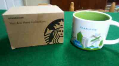 Charlotte North Carolina Starbucks Coffee "You Are Here Collection" Mug NIB - Sold on eBay Feb, 10th 2019 for $19.95