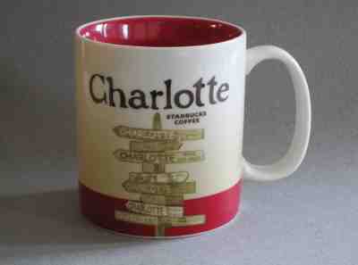 Starbucks Global Icon Series Mug, Charlotte, NC, 16 oz.  - Sold on eBay Jan, 29th 2019 for $17.00