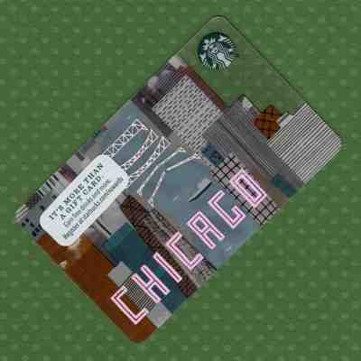 Starbucks Gift Card - Chicago River © 2015 - New Unused Condition - Sold on eBay Feb, 9th 2019 for $1.25
