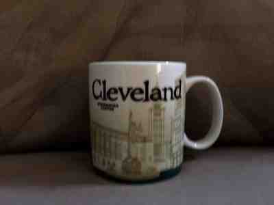 2009 Starbucks Cleveland Global Collector City Series Coffee Tea Mug Cup 16oz - Sold on eBay Feb, 5th 2019 for $75.00
