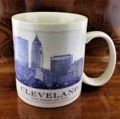 2007 Starbucks CLEVELAND Architecture Series New American City Coffee Mug 18 oz - Sold on eBay Jan, 29th 2019 for $26.21