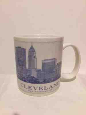 2007 Starbucks CLEVELAND Coffee Mug Architecture Series New American City 18 oz - Sold on eBay Jan, 23rd 2019 for $18.95