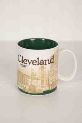 Starbucks Coffee Mug Cleveland Ohio 2009 Global Icon Collectors Series 16 fl.oz. - Sold on eBay Jan, 20th 2019 for $19.50