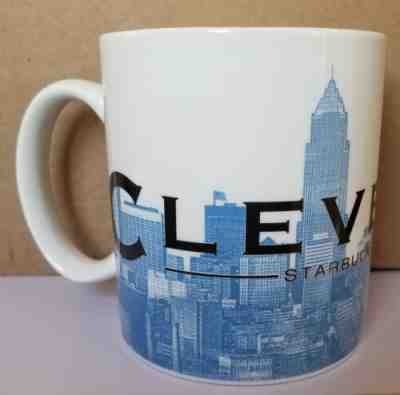 Starbucks Cleveland Skyline Series Mug 2002 16 oz original tag  - Sold on eBay Jan, 10th 2019 for $8.99