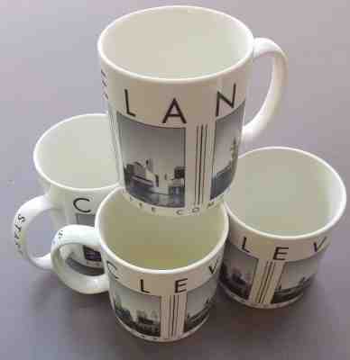 Starbucks Cleveland Coffee Mug  4 Cups 16 ounces 2003 Barista - Sold on eBay Dec, 25th 2018 for $40.00